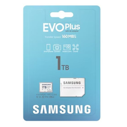 Samsung EVO Plus 1TB + Adapter