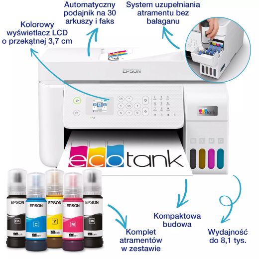 Epson EcoTank L5296 - Urządzenie wielofunkcyjne atramentowe 