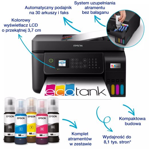 Epson EcoTank L5290 - Urządzenie wielofunkcyjne atramentowe 
