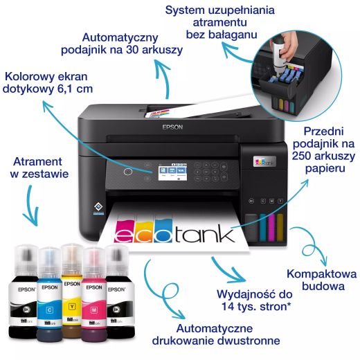 Epson EcoTank L6270 - Urządzenie wielofunkcyjne atramentowe 