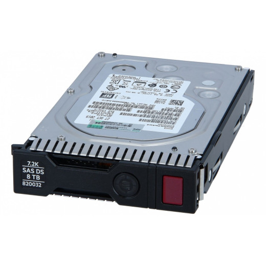 Hewlett Packard Enterprise Dysk twardy HPE 8TB SAS 7.2K LFF SC 512e DS HDD 819201-K21