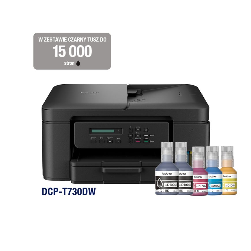 Urządzenie wielofunkcyjne atramentowe Brother DCP-T730DW