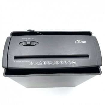 Media-Tech Niszczarka dokumentów, folii i kart kredytowych SHREDDER V3.0 MT215