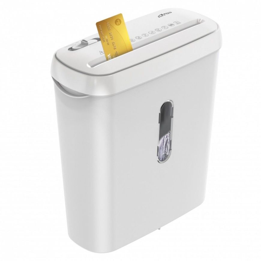Media-Tech Niszczarka dokumentów, folii i kart kredytowych WHITE SHREDDER MT223
