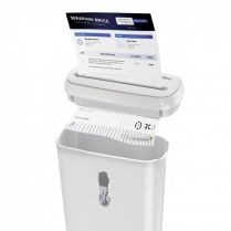 Media-Tech Niszczarka dokumentów, folii i kart kredytowych WHITE SHREDDER MT223