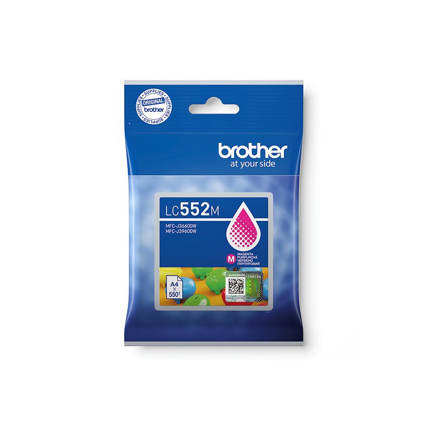 Brother tusz LC-552M magenta 550 str.