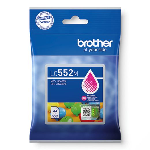 Brother tusz LC-552M magenta 550 str.