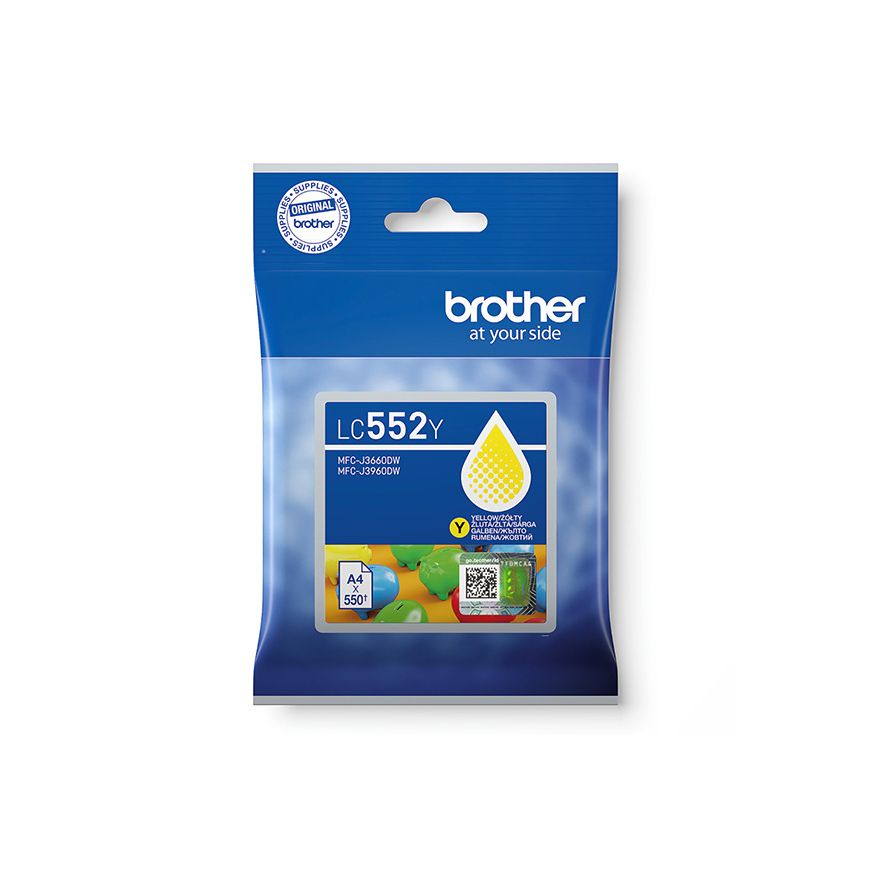 Brother tusz LC-552Y yellow 550 str.