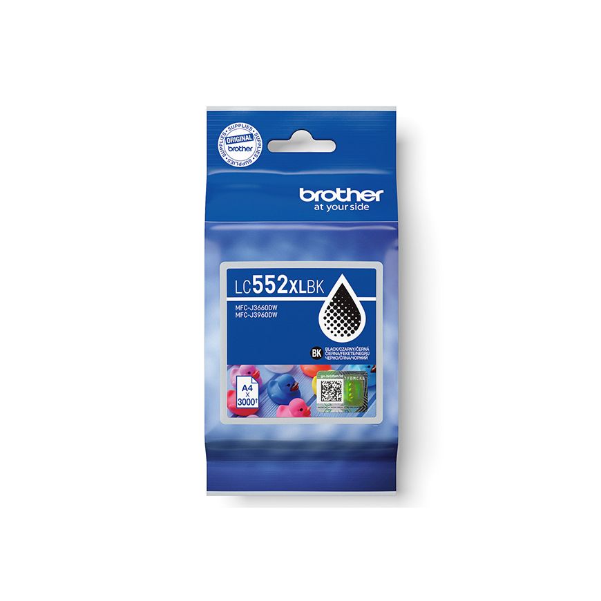 Brother tusz LC-552XLBK black 3000 str.