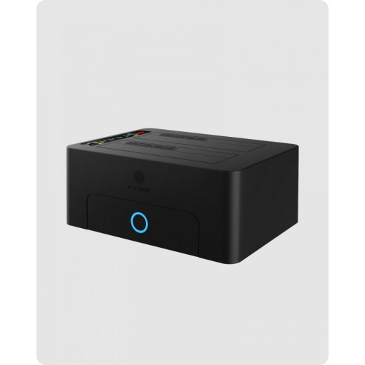 IcyBox Stacja dokująca/klonująca IB-1232CL-U3 2x2,5" lub 3,5" SATA HDD, UASP & SATA III ( 6GBits/s )