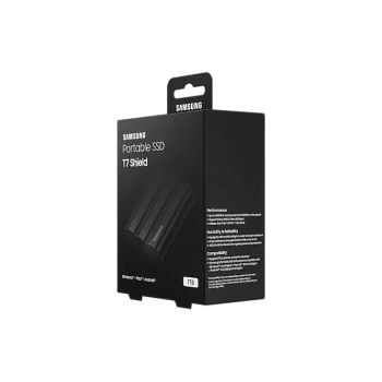 Samsung Dysk SSD T7 Shield 1TB USB 3.2, czarny