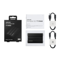 Samsung Dysk SSD T7 Shield 1TB USB 3.2, czarny