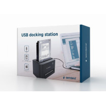 Gembird Stacja dokująca SSD SATA 2.5 cala+3.5 cala USB 2.0