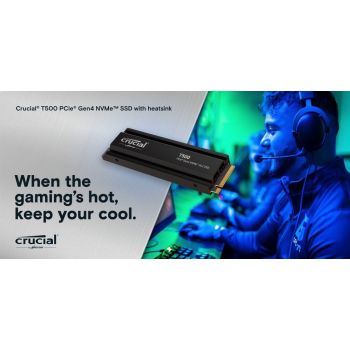 Crucial Dysk T500 2TB M.2 NVMe 2280 PCIe 4.0 7400/7000