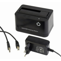 Gembird Stacja dokująca SSD SATA 2.5 cala+3.5 cala USB 2.0