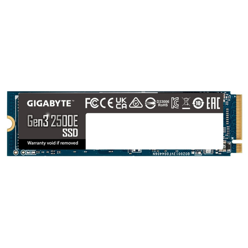 Gigabyte Dysk SSD 2500E NVMe Gen3 500GB M.2 2280 2300/1500MB/s