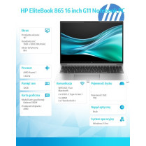 HP Inc. Notebook EliteBook 865 G11 Ryzen 7P 8840U 1TB/32GB/W11P/16.0 9G0Z4ET