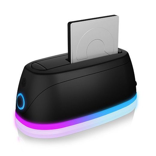 IcyBox Stacja dokująca IB-1124L-C31 1xSATA III SSD/HDD, USB 3.0TYPE-C/TYPE-A