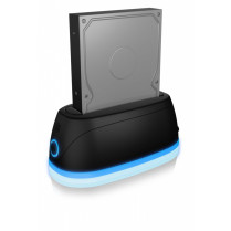 IcyBox Stacja dokująca IB-1124L-C31 1xSATA III SSD/HDD, USB 3.0TYPE-C/TYPE-A