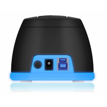 IcyBox Stacja dokująca IB-1124L-C31 1xSATA III SSD/HDD, USB 3.0TYPE-C/TYPE-A