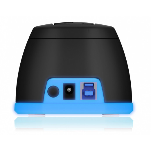 IcyBox Stacja dokująca IB-1124L-C31 1xSATA III SSD/HDD, USB 3.0TYPE-C/TYPE-A