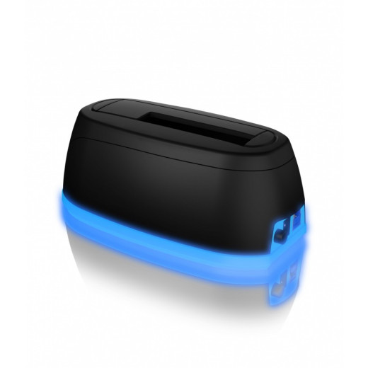 IcyBox Stacja dokująca IB-1124L-C31 1xSATA III SSD/HDD, USB 3.0TYPE-C/TYPE-A