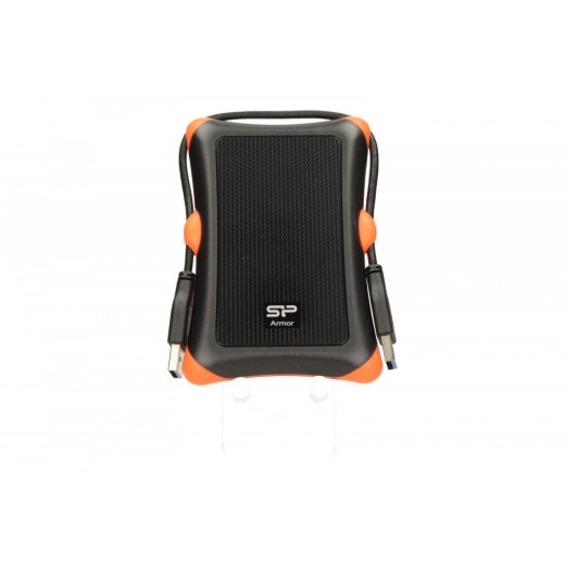 Silicon Power ARMOR A30 1TB USB 3.0 BLACK-ORANGE / PANCERNY / wstrząsoodporny