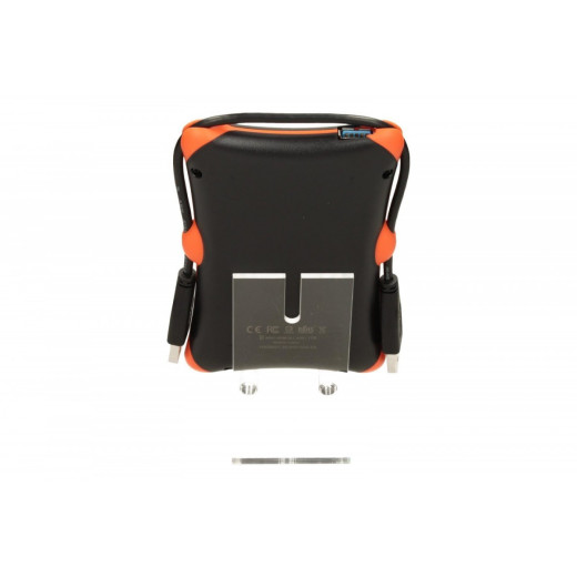Silicon Power ARMOR A30 1TB USB 3.0 BLACK-ORANGE / PANCERNY / wstrząsoodporny